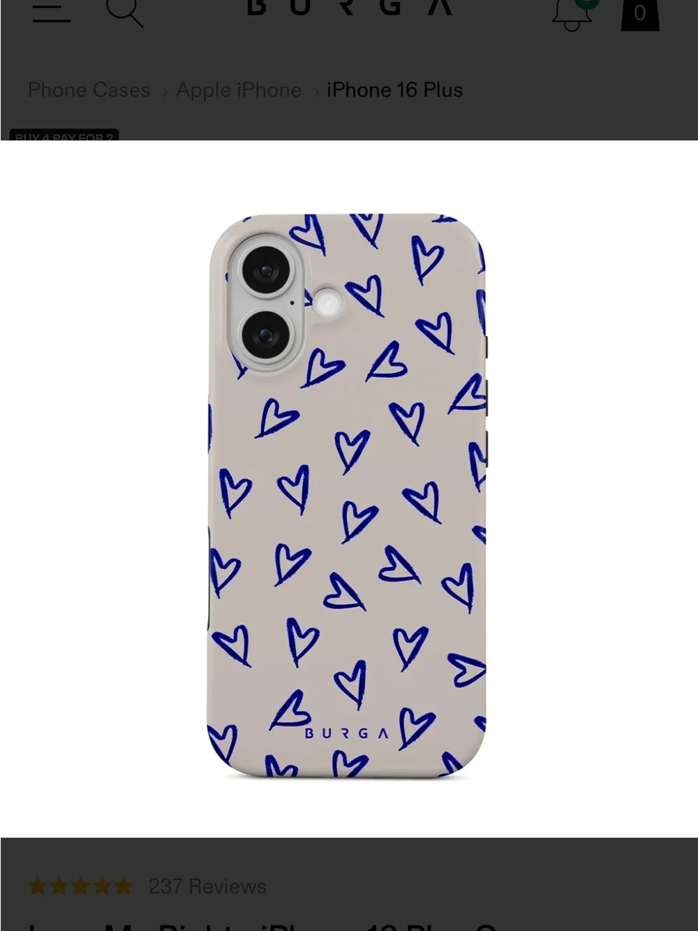 Burga stylish iphone